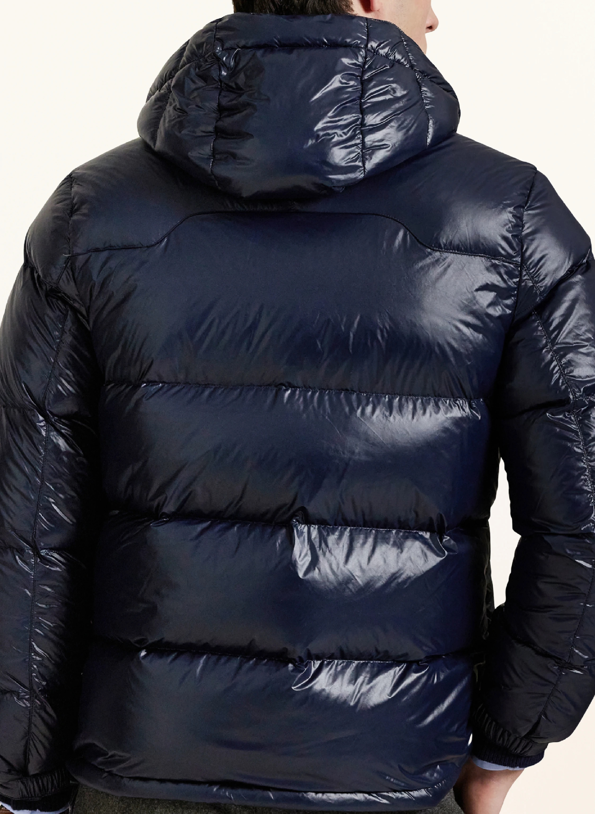 POLO RALPH LAUREN Daunenjacke GORHAM mit abnehmbarer Kapuze – DUNKELBLAU