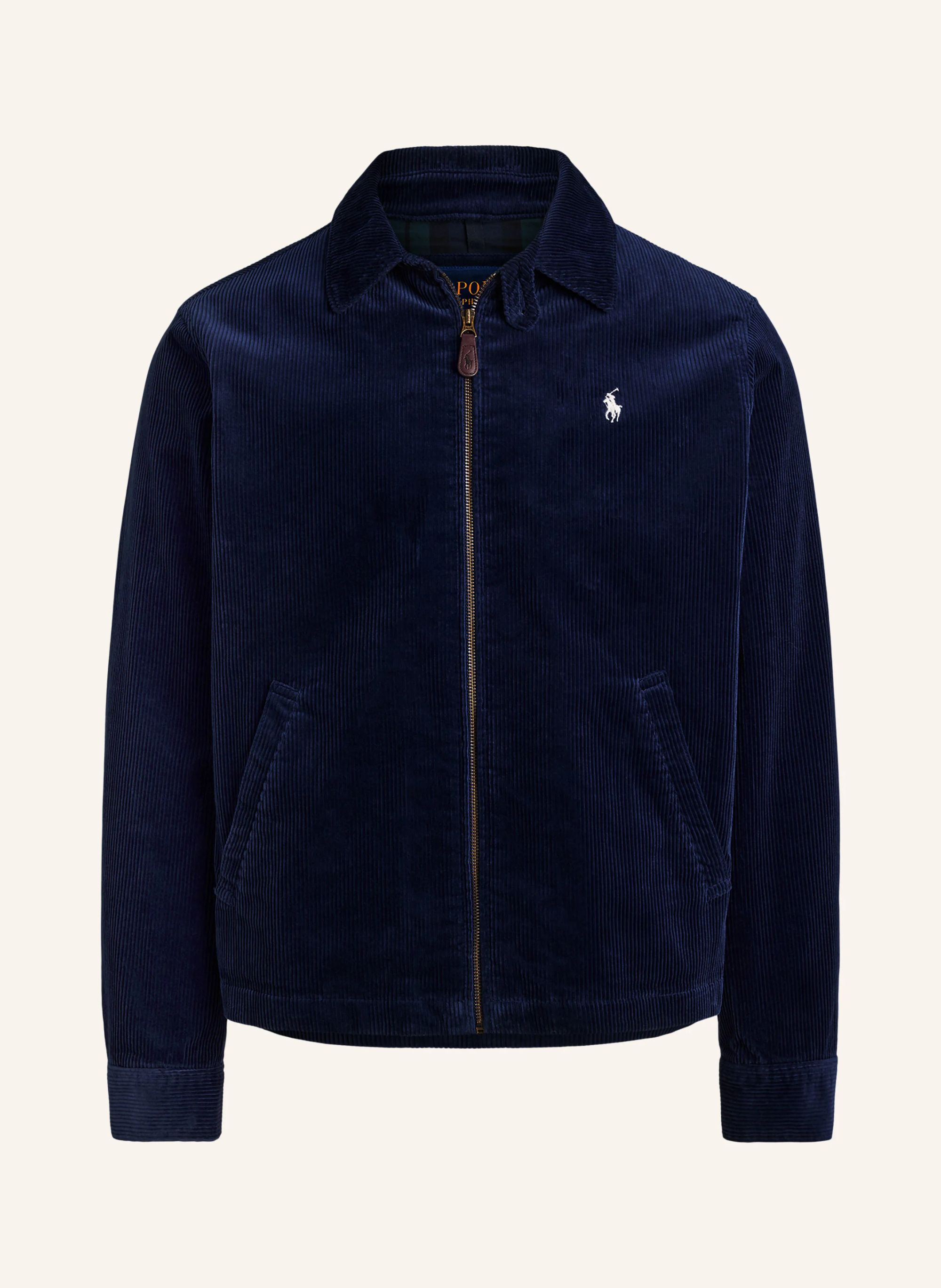 POLO RALPH LAUREN Cord-Overjacket – DUNKELBLAU