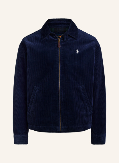 POLO RALPH LAUREN Cord-Overjacket – DUNKELBLAU