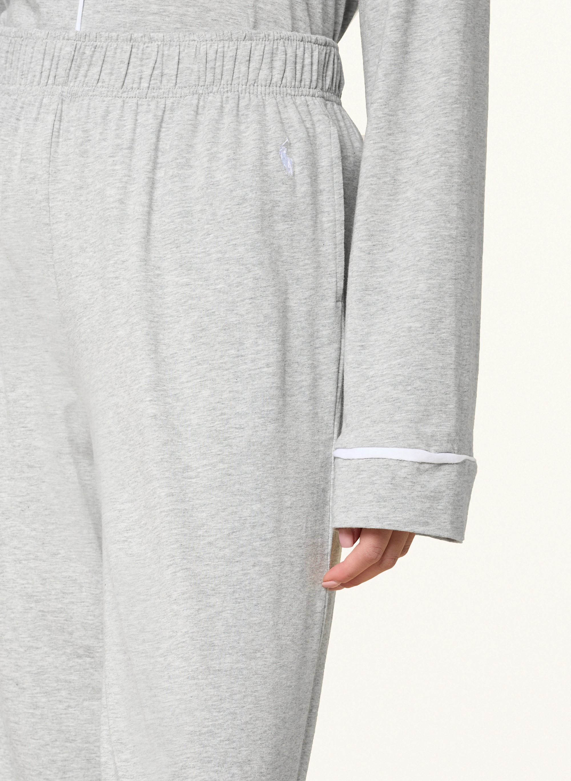 POLO RALPH LAUREN Schlafanzug – HELLGRAU