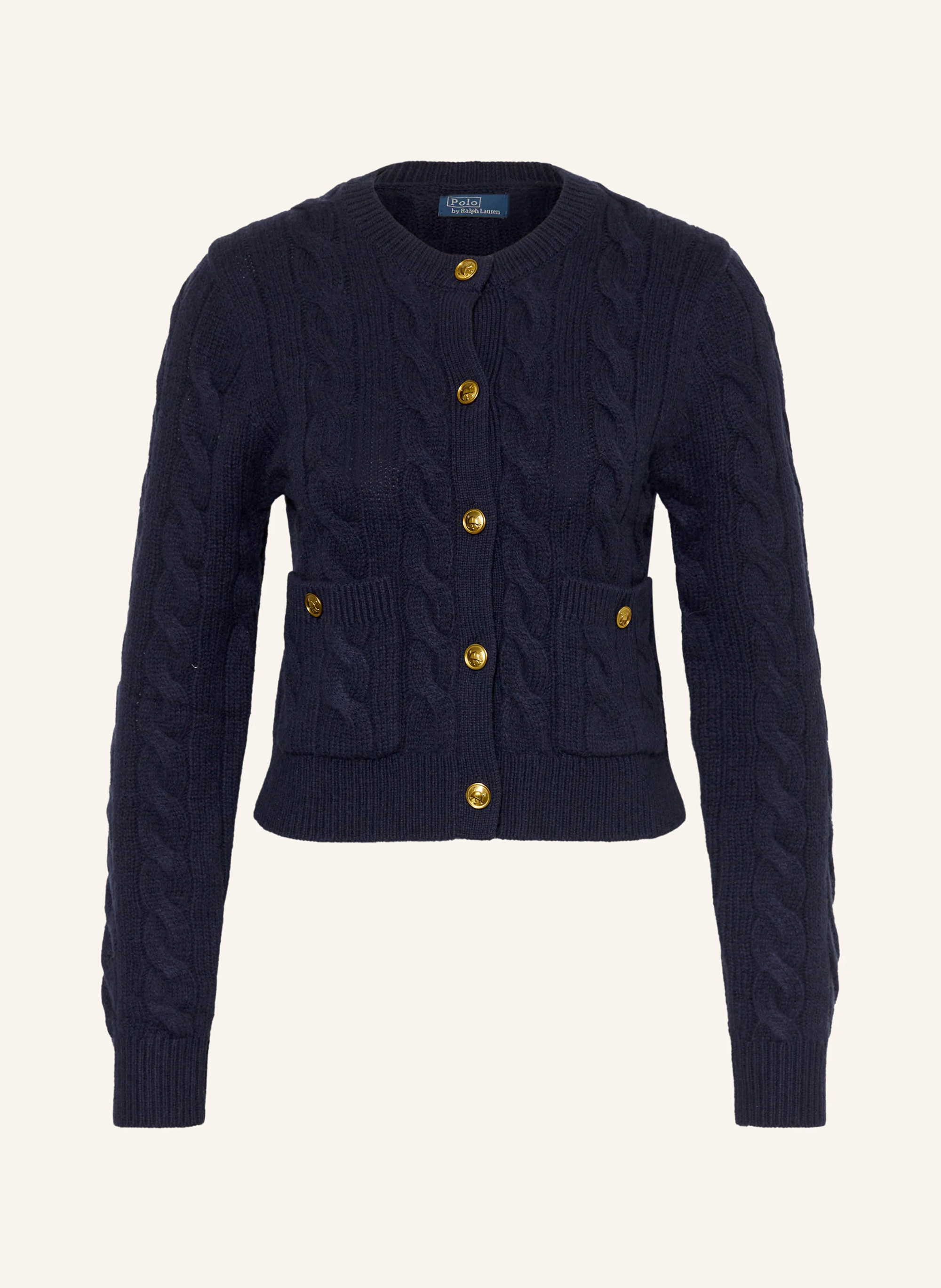 POLO RALPH LAUREN Strickjacke – DUNKELBLAU