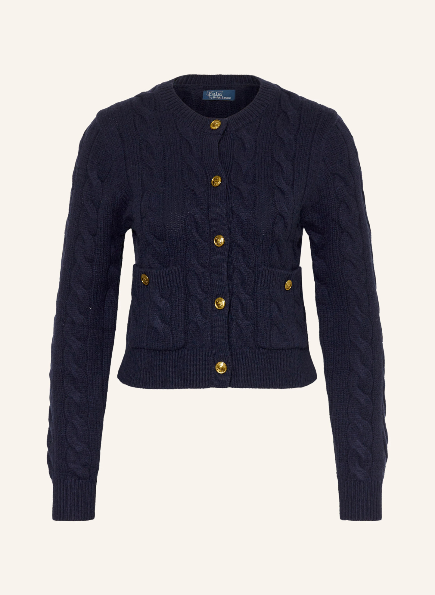 POLO RALPH LAUREN Strickjacke – DUNKELBLAU