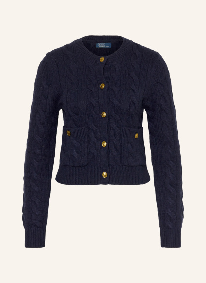 POLO RALPH LAUREN Strickjacke – DUNKELBLAU