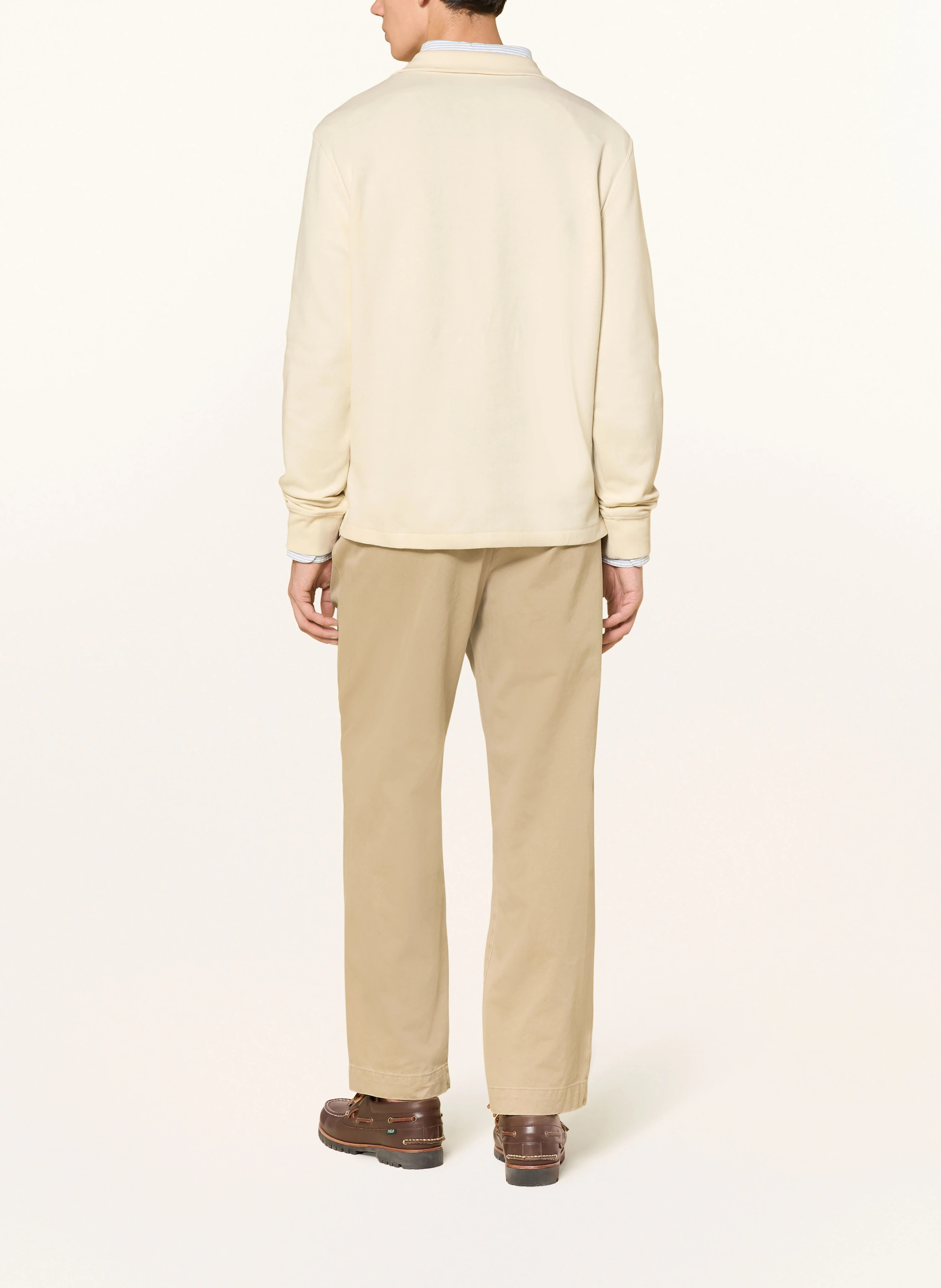 POLO RALPH LAUREN Sweat-Troyer – CREME