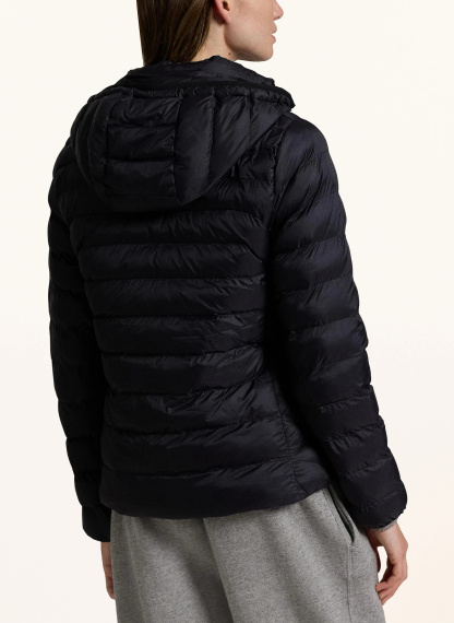 POLO RALPH LAUREN Steppjacke mit abnehmbarer Kapuze – SCHWARZ