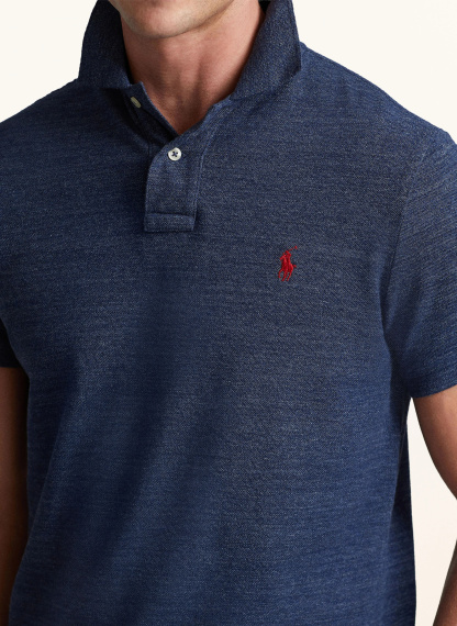 POLO RALPH LAUREN Piqué-Poloshirt Slim Fit – BLAU