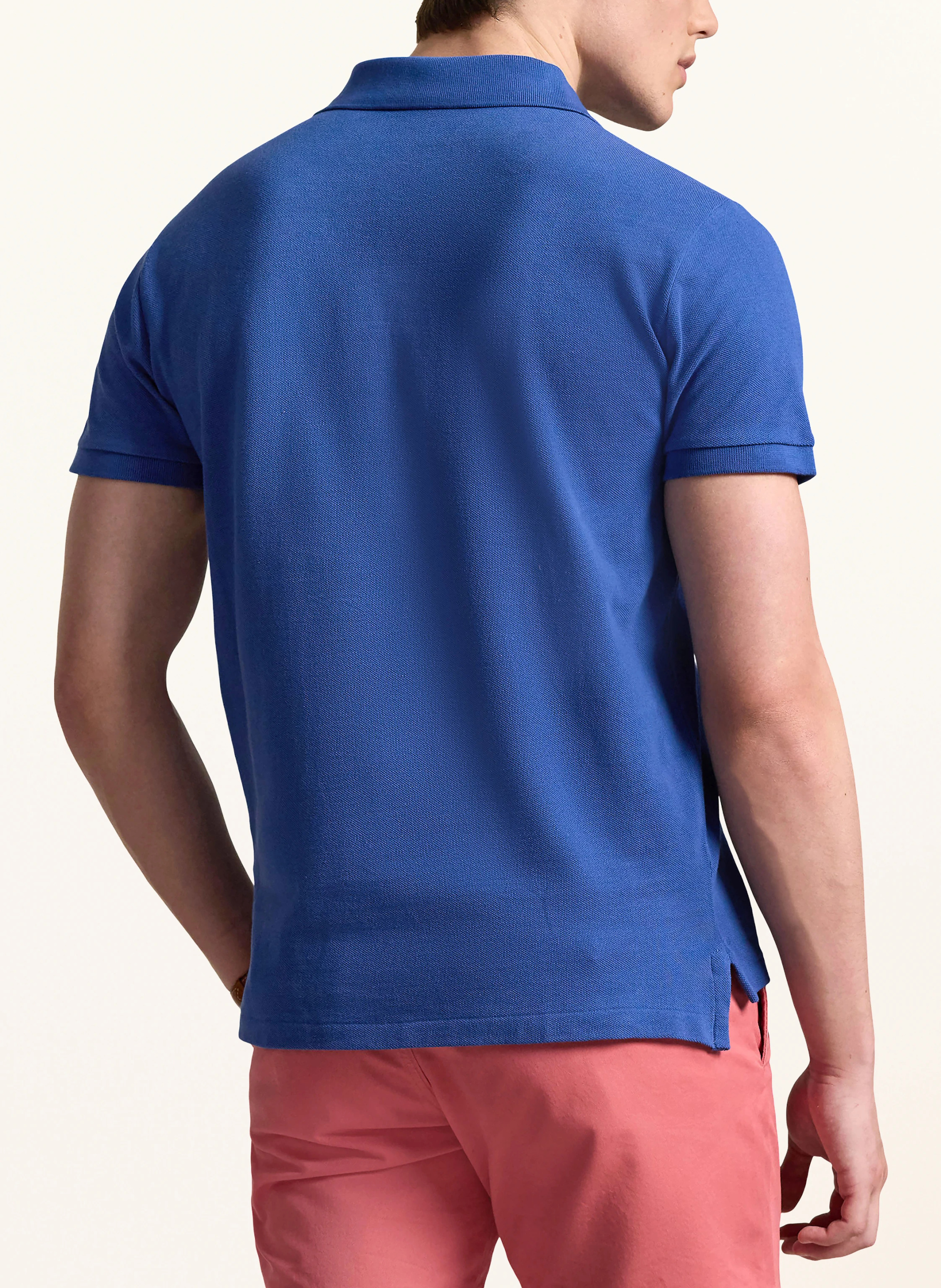 POLO RALPH LAUREN Piqué-Poloshirt Custom Slim Fit – BLAU (4)