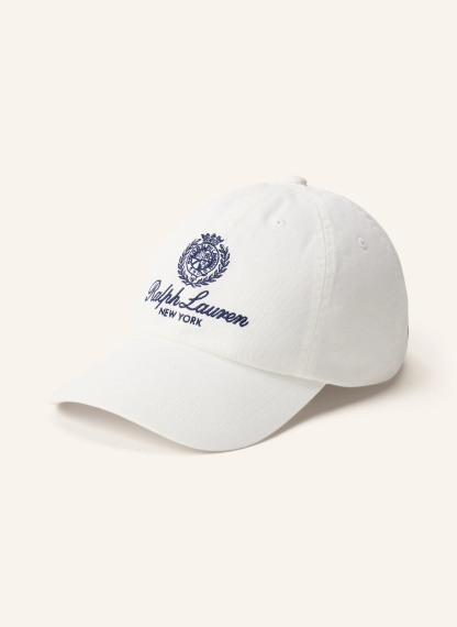 POLO RALPH LAUREN Cap – WEISS / SCHWARZ