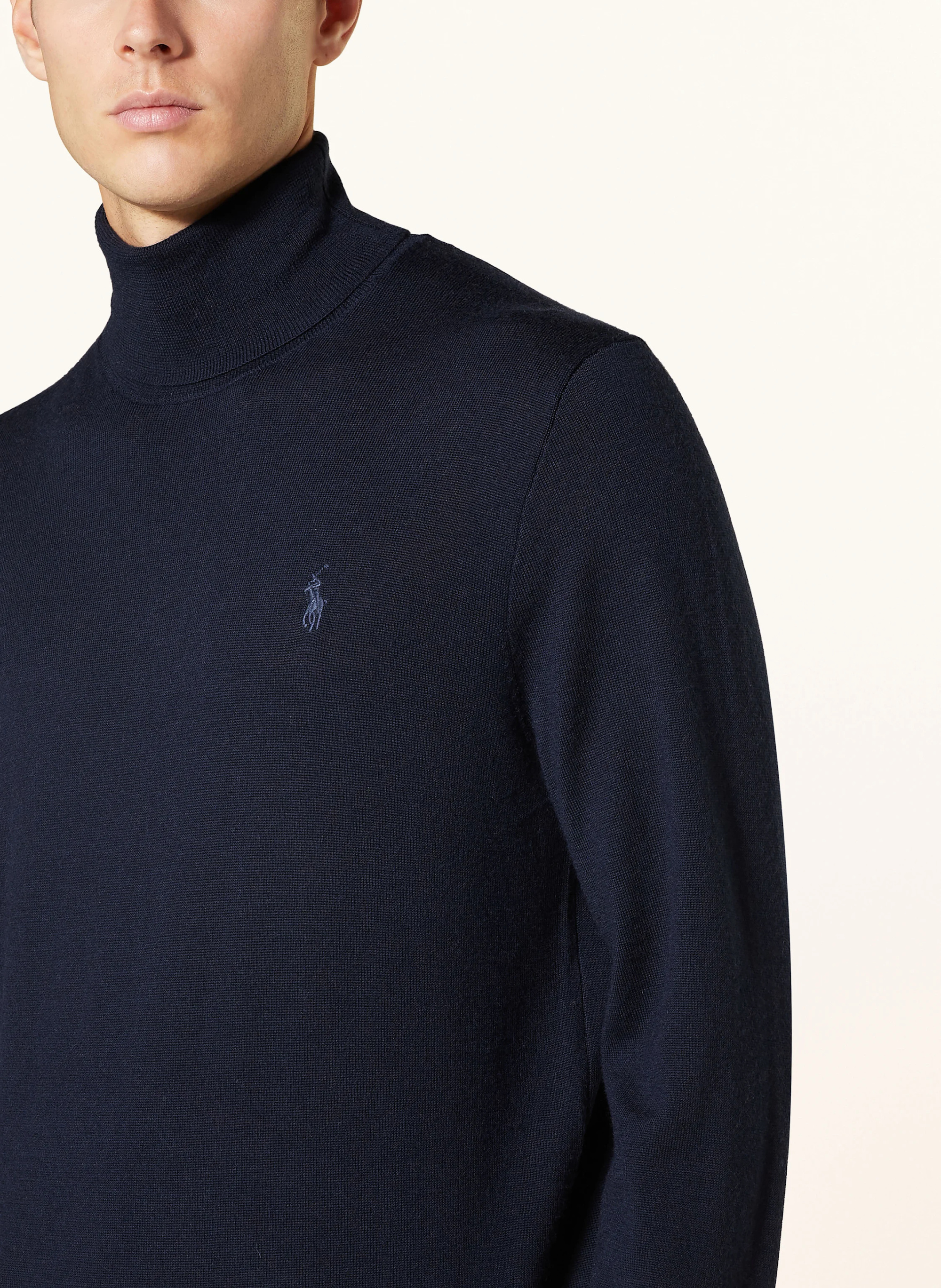 POLO RALPH LAUREN Rollkragenpullover – DUNKELBLAU