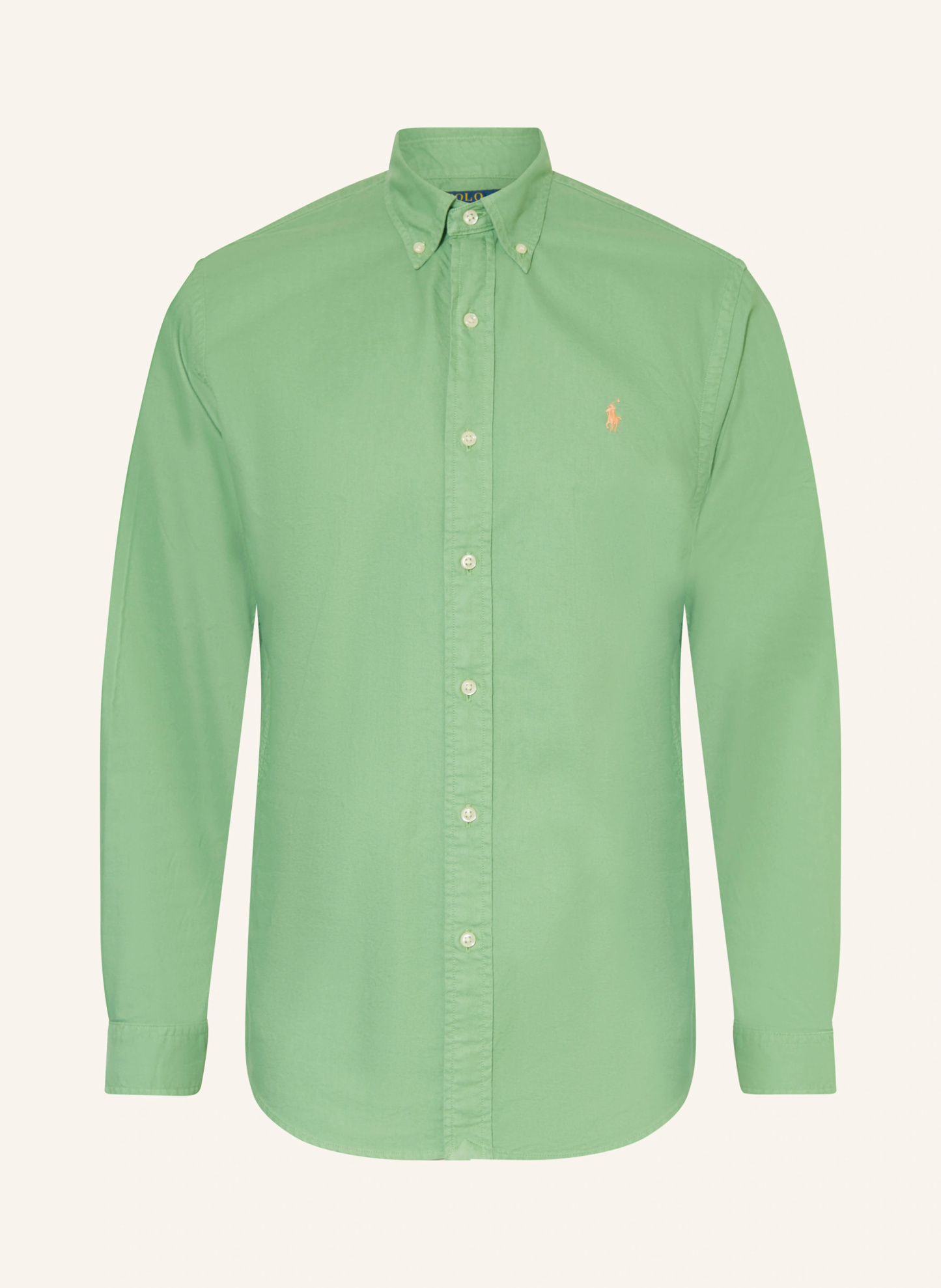 POLO RALPH LAUREN Oxfordhemd Custom Fit – HELLGRÜN