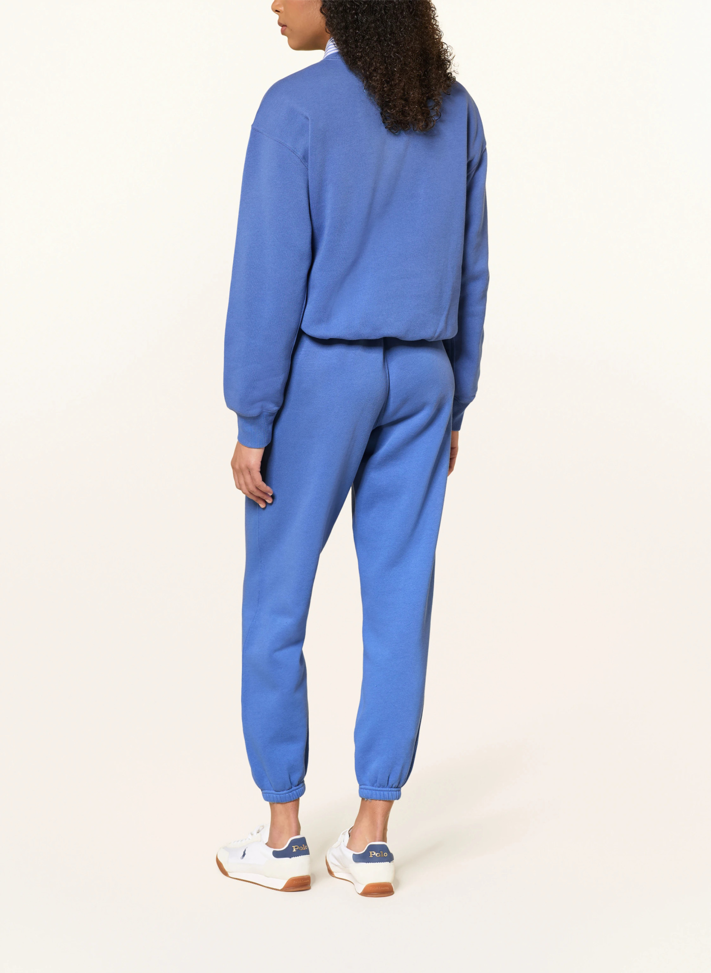POLO RALPH LAUREN Sweatpants – BLAU / WEISS