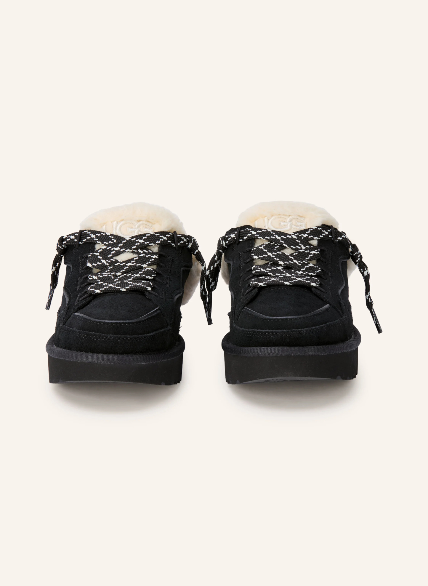 UGG Mules LOWMEL – SCHWARZ / ECRU