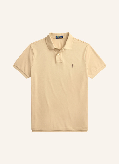 POLO RALPH LAUREN Piqué-Poloshirt Custom Slim Fit – CAMEL (2)