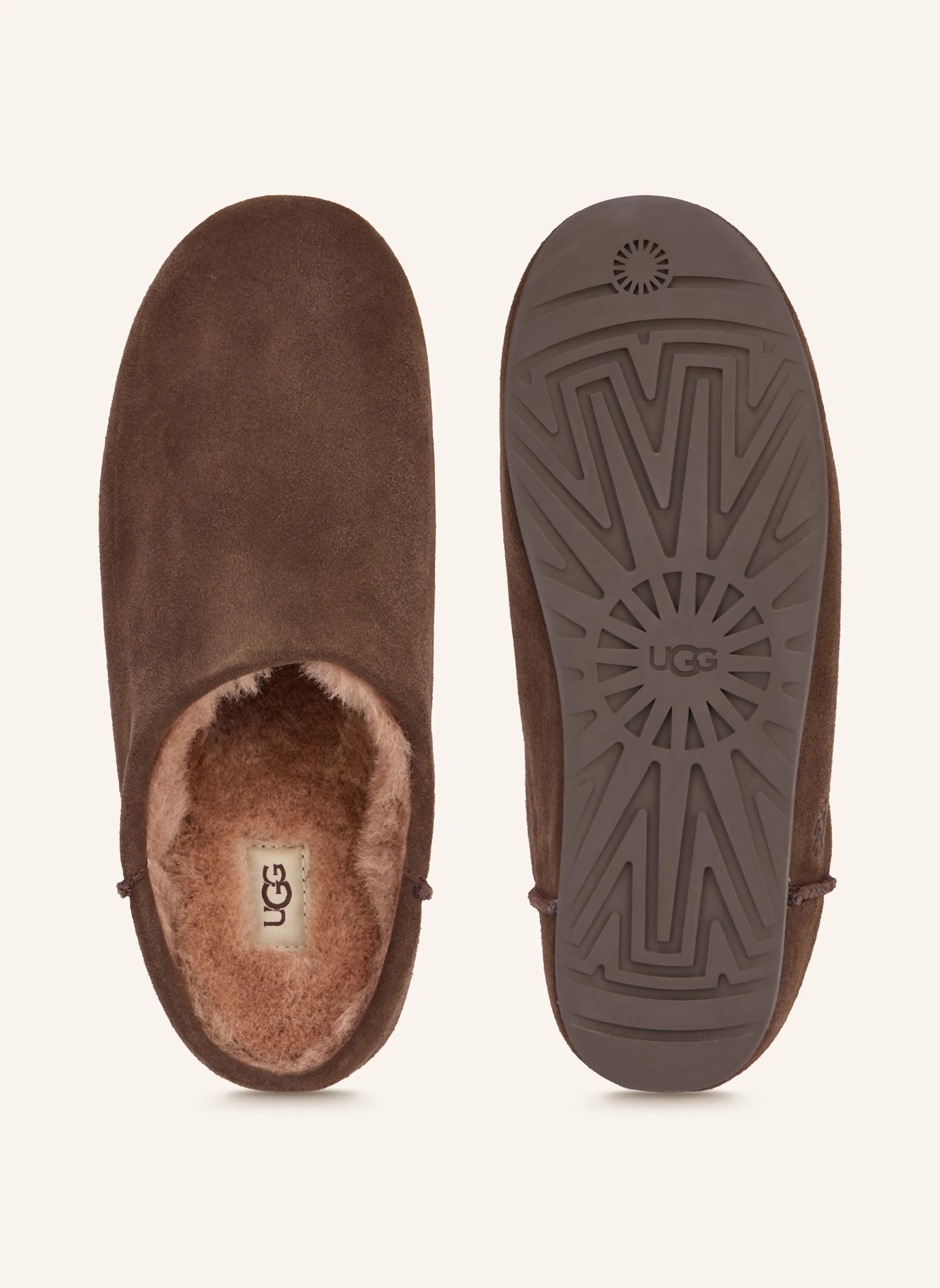 UGG Pantoletten ELEA – DUNKELBRAUN