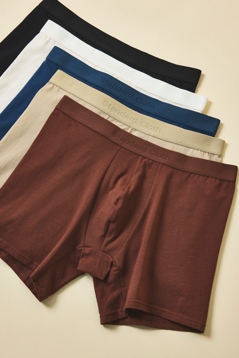 Standard Cloth Stretch Boxer Brief 5-Pack - Assorted