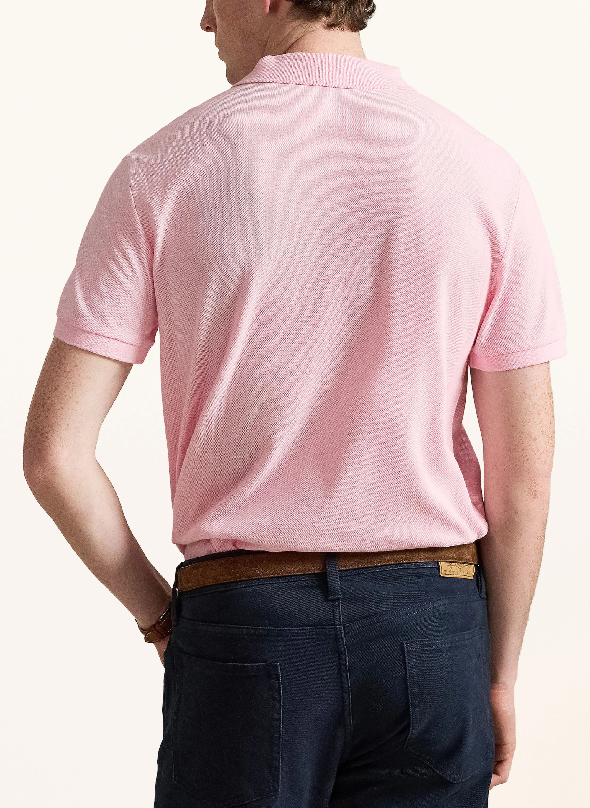 POLO RALPH LAUREN Piqué-Poloshirt Custom Slim Fit – ROSA (1)