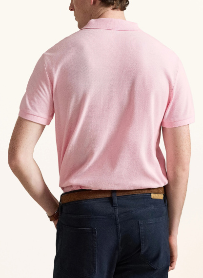 POLO RALPH LAUREN Piqué-Poloshirt Custom Slim Fit – ROSA (1)