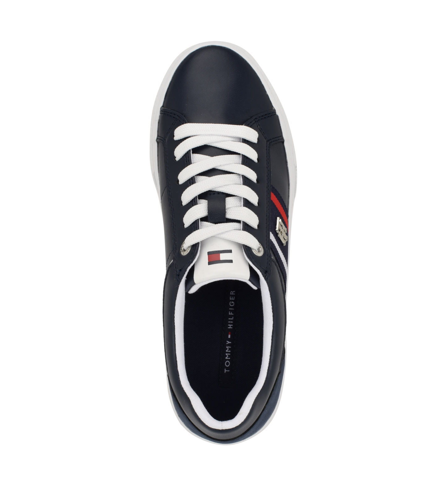 Tommy Hilfiger Women's Badria Logo Platform Sneakers - Dark Blue