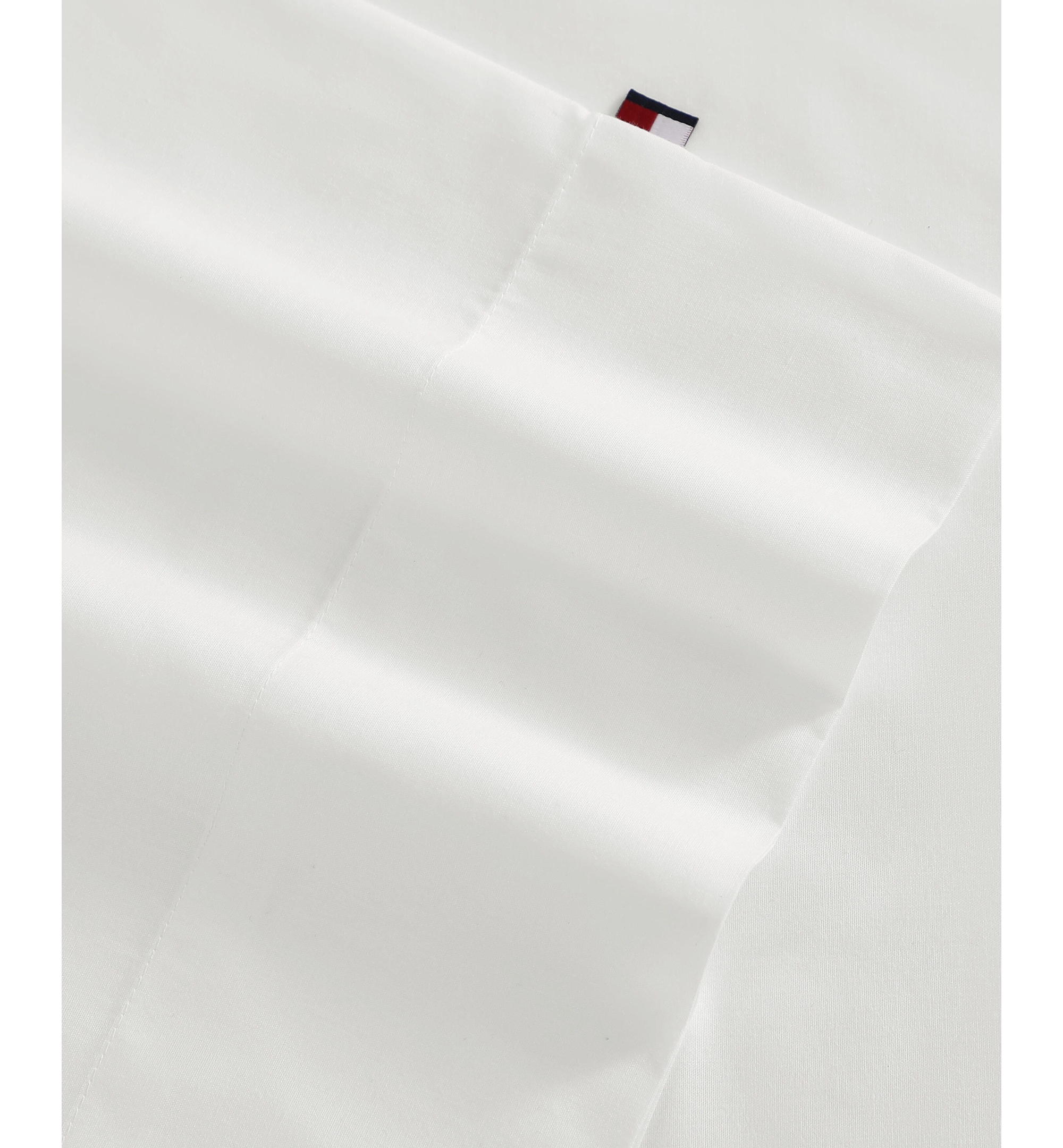 Tommy Hilfiger Performance Cooling Solid Sheet Set - White