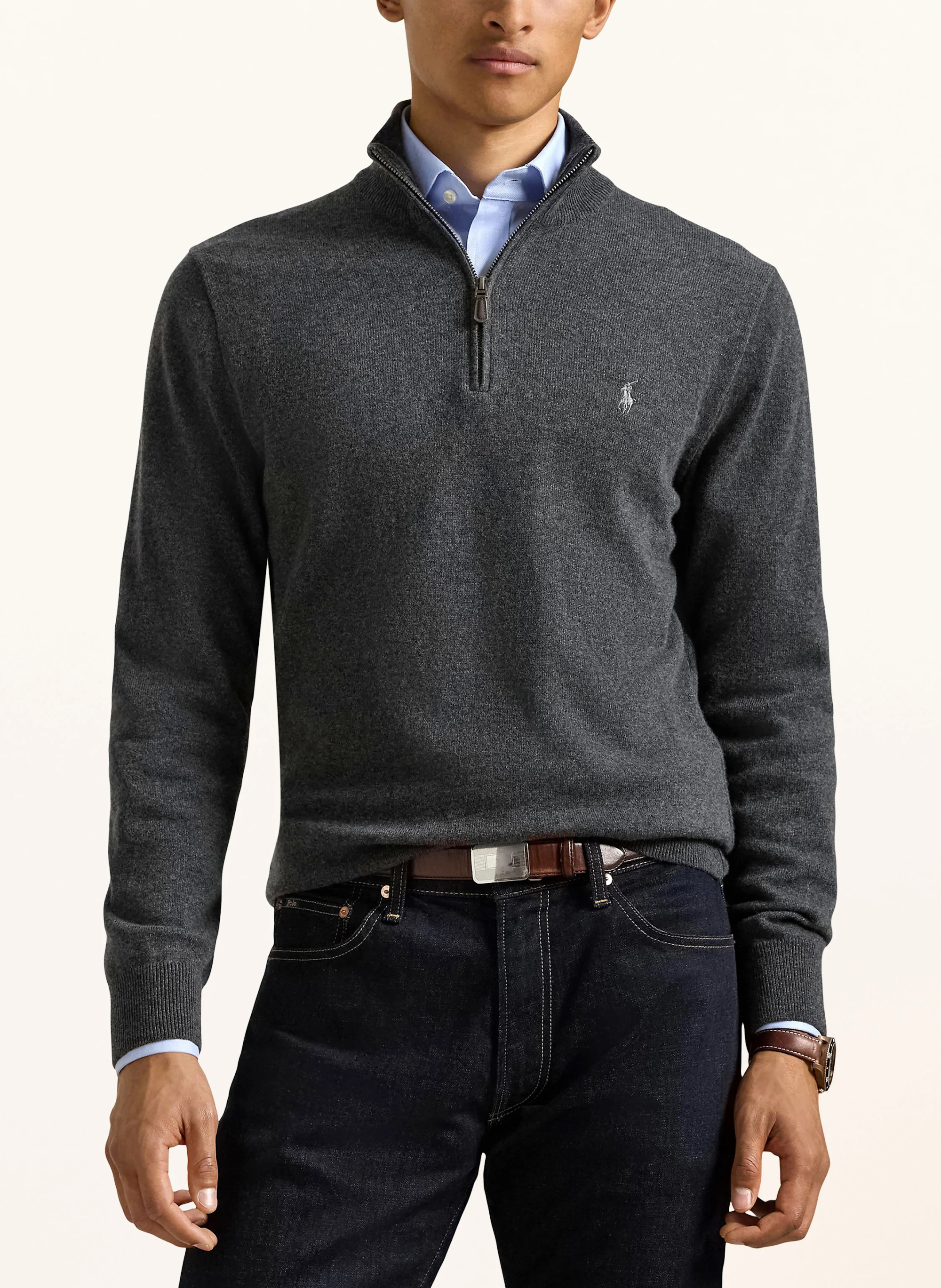 POLO RALPH LAUREN Troyer – DUNKELGRAU