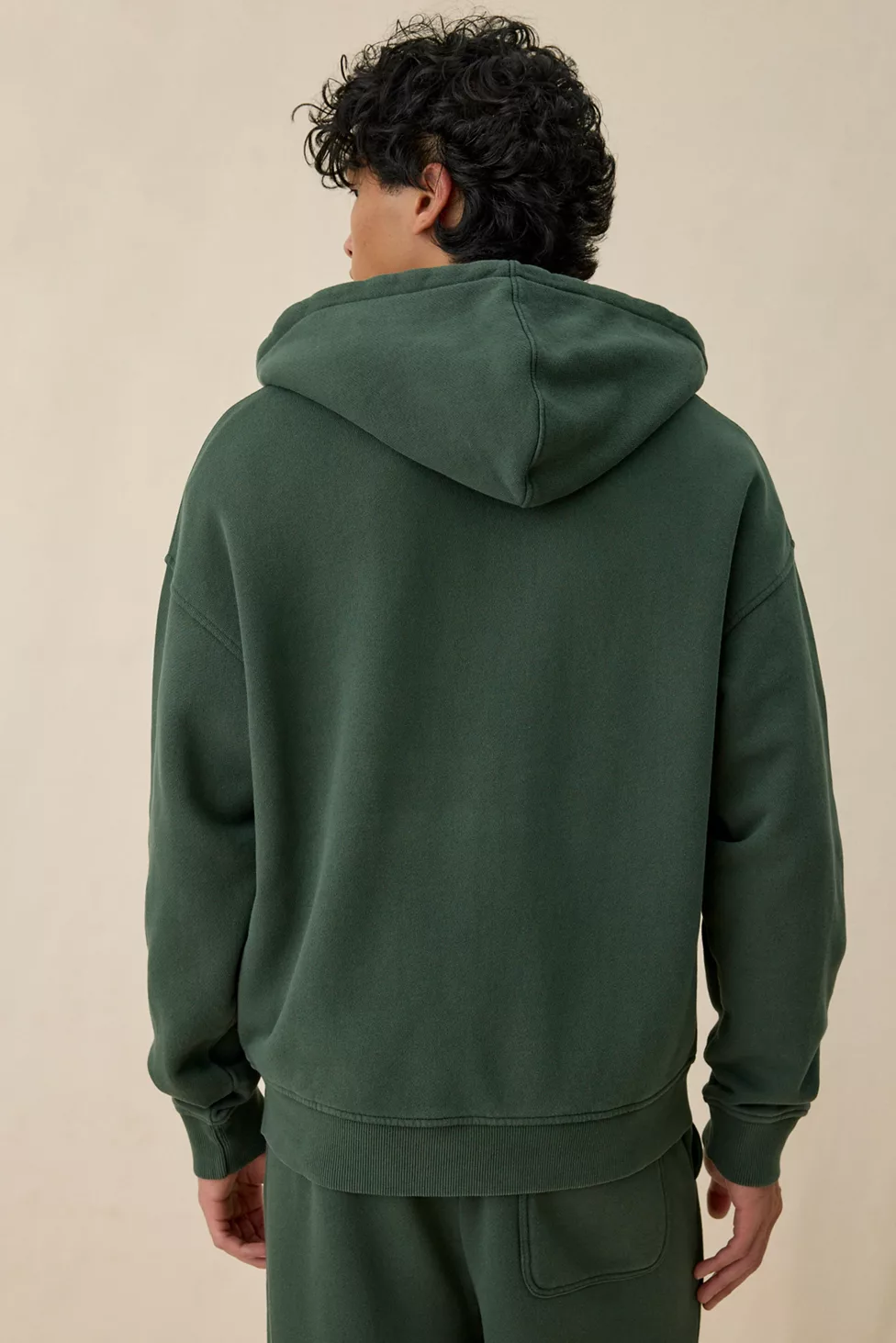 Standard Cloth Pregame Zip-Up Hoodie Sweatshirt - Pine Grove Wash