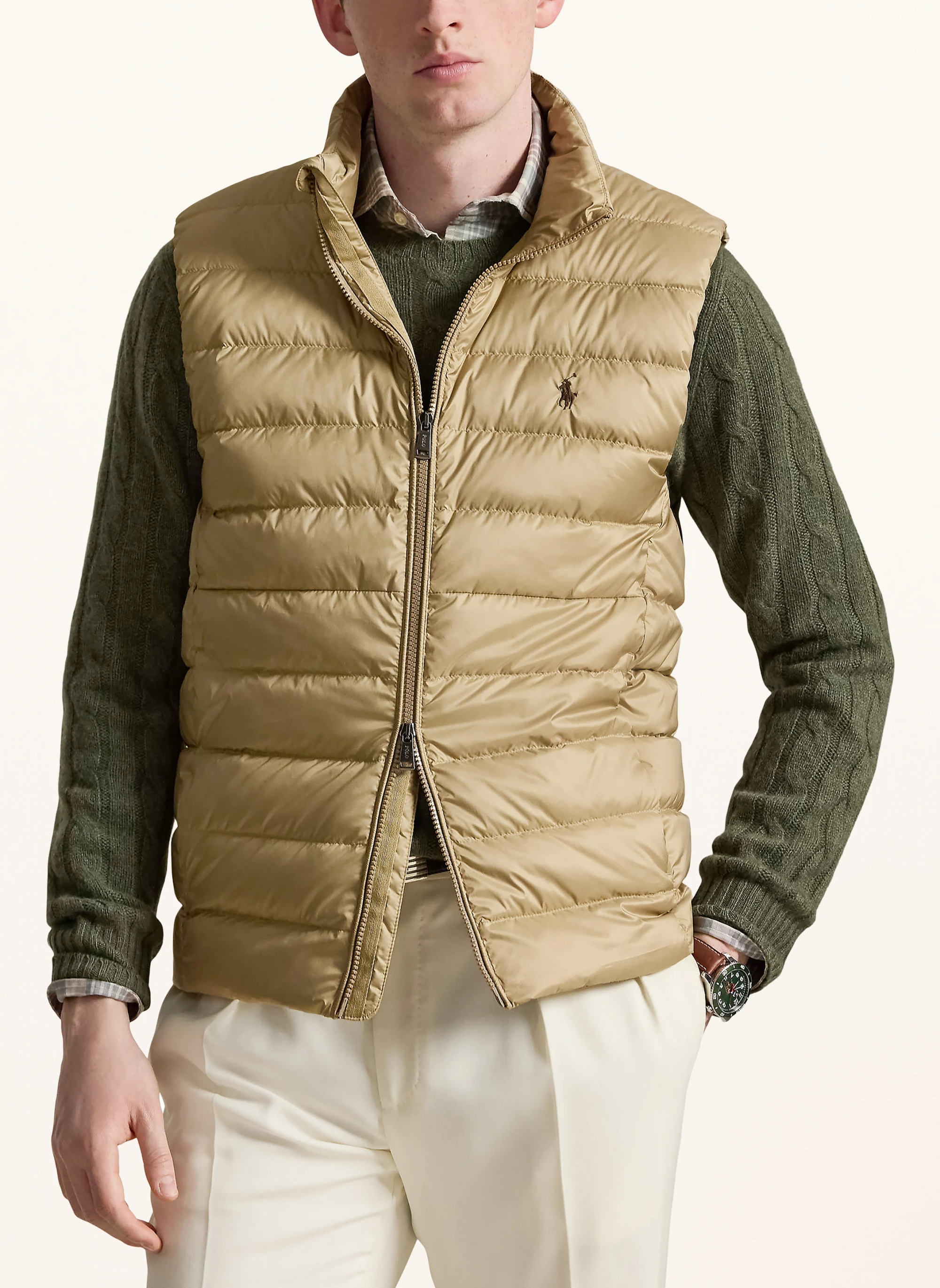 POLO RALPH LAUREN Daunenweste – BEIGE