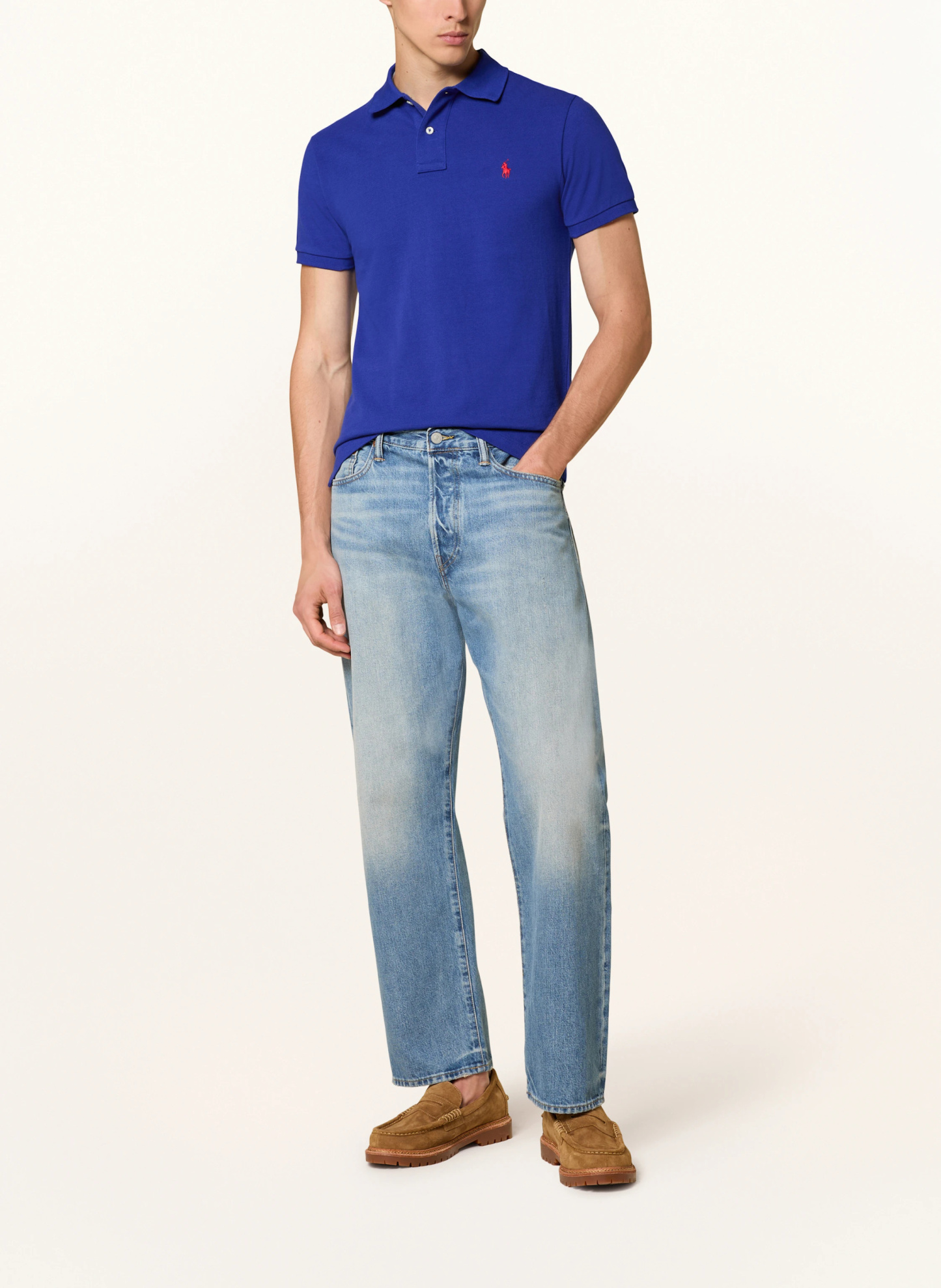 POLO RALPH LAUREN Piqué-Poloshirt Slim Fit – 001 HERITAGE ROYAL/C3870
