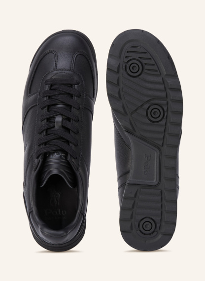 POLO RALPH LAUREN Sneaker VARICK – SCHWARZ / GOLD
