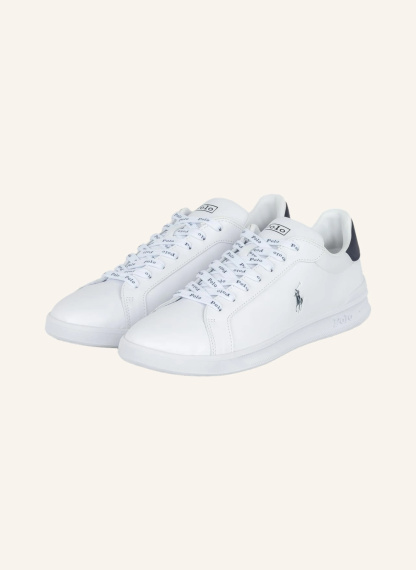 POLO RALPH LAUREN Sneaker – WEISS / DUNKELBLAU