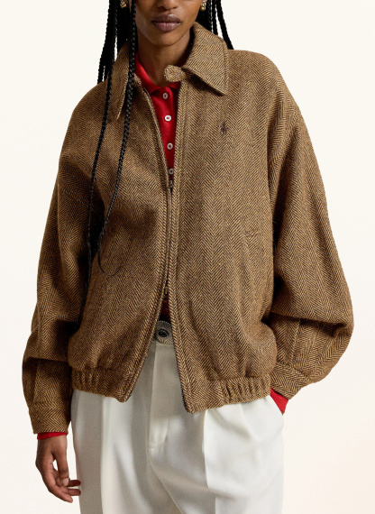 POLO RALPH LAUREN Blouson – DUNKELBRAUN / HELLBRAUN