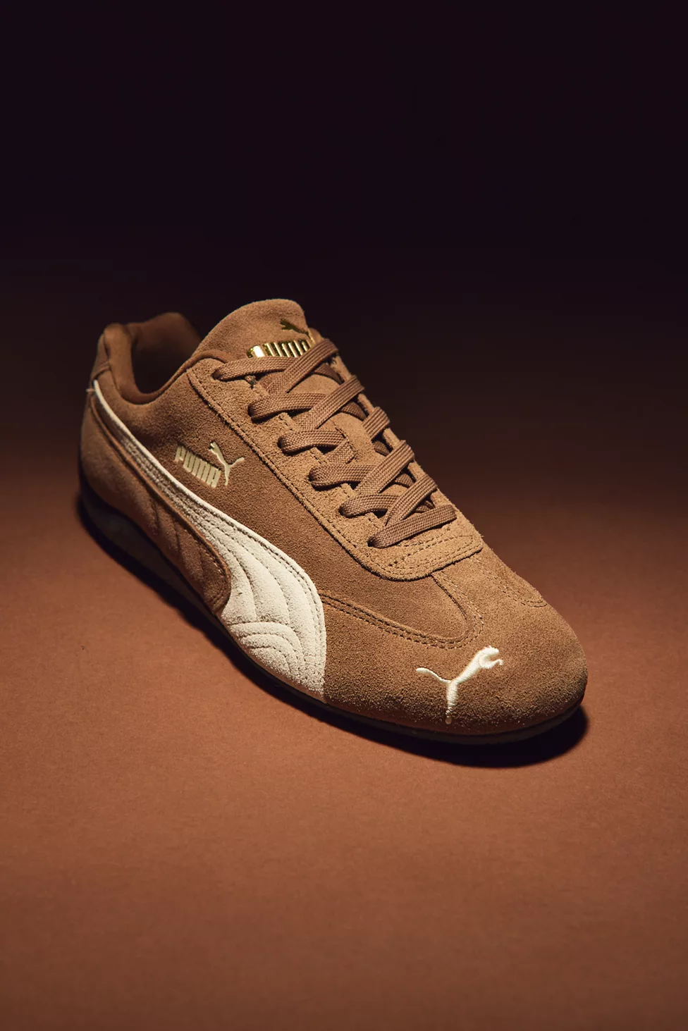 Puma Women's Speedcat OG Sneakers - Haute Coffee-Frosted Ivory