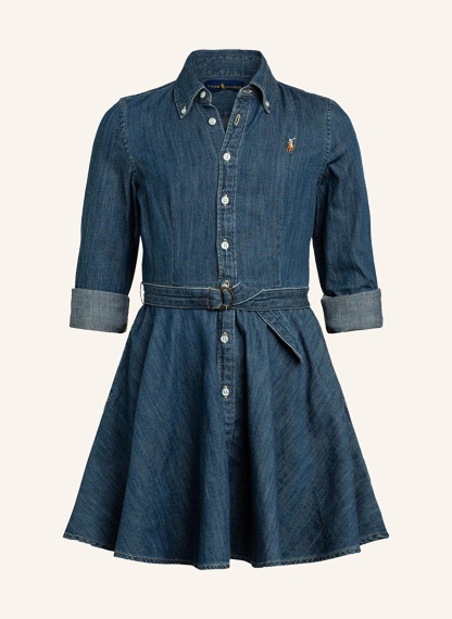 POLO RALPH LAUREN Jeanskleid – DUNKELBLAU