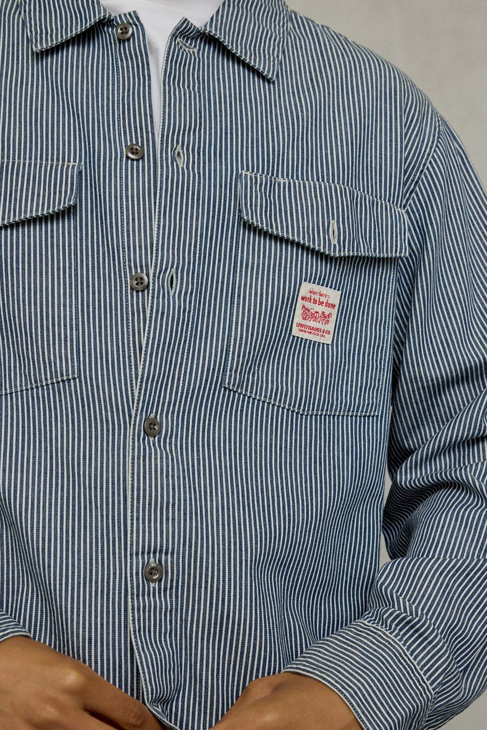 Levi’s® Worker Long Sleeve Shirt - Washington Stripe