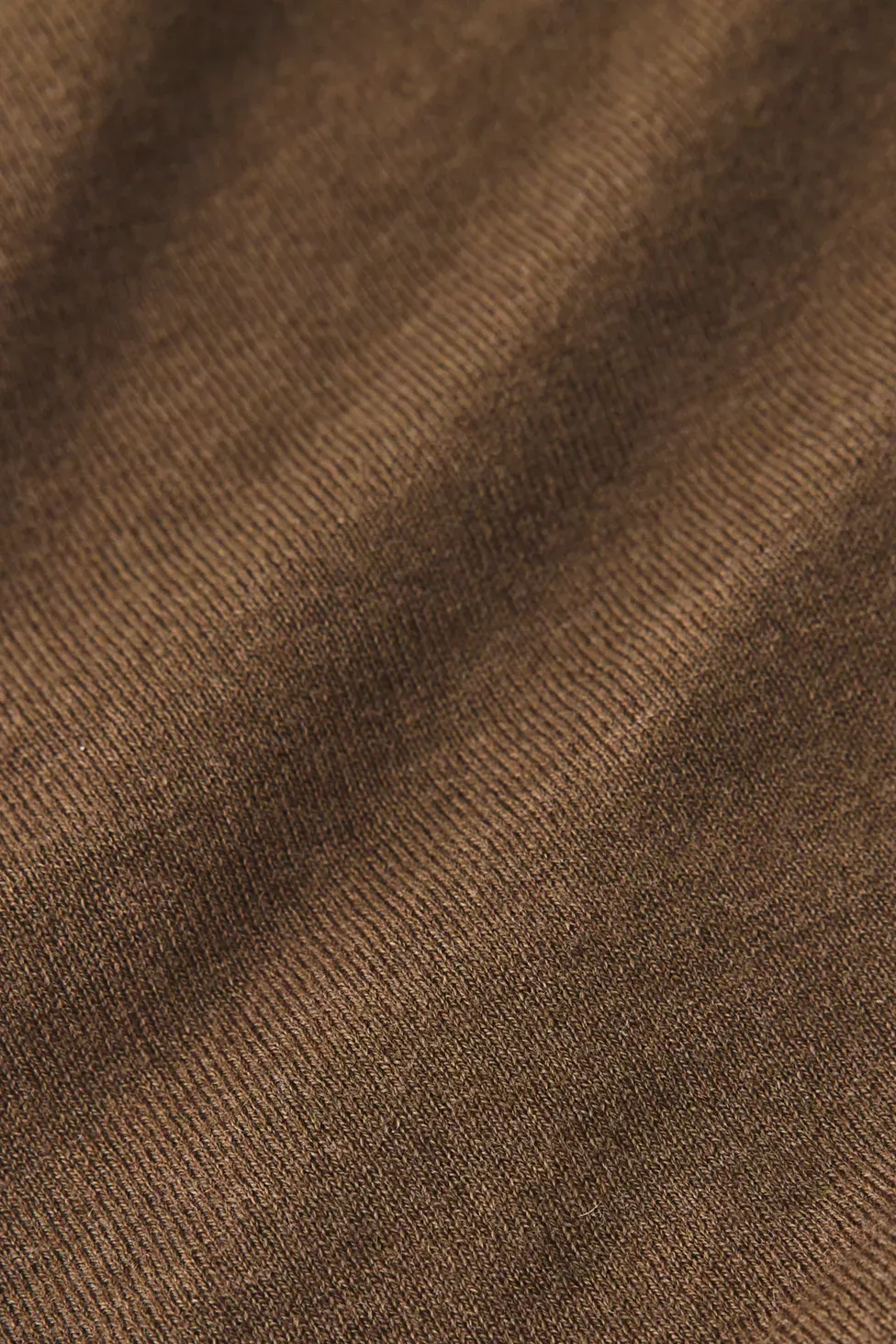 BDG Sutton Slanted Asymmetric Button Cardigan - Chocolate
