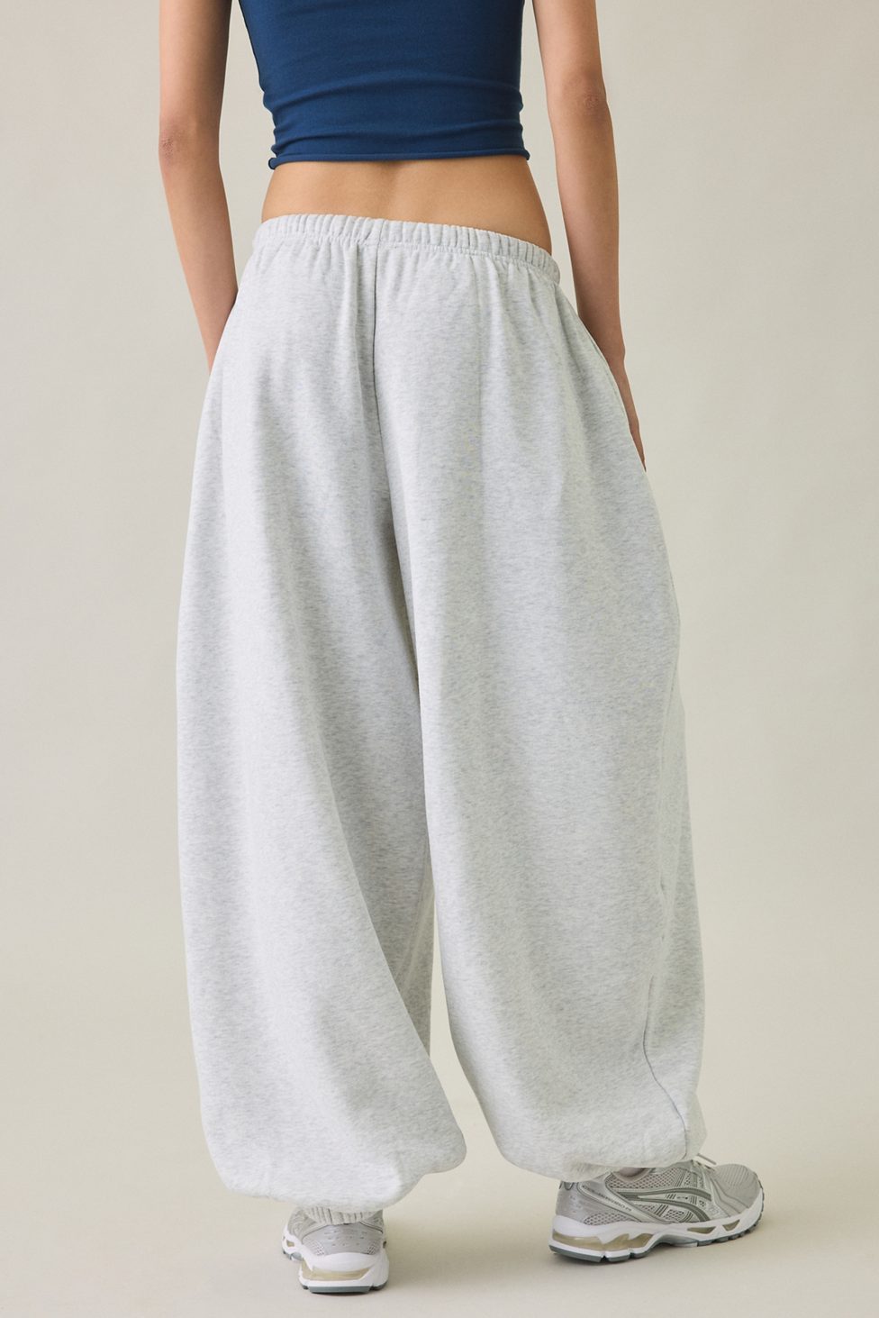 Out From Under Slow Motion Baggy Balloon Sweatpants - Grey