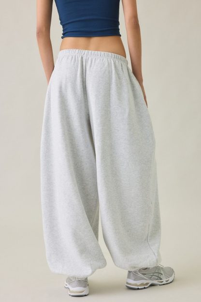 Out From Under Slow Motion Baggy Balloon Sweatpants - Grey