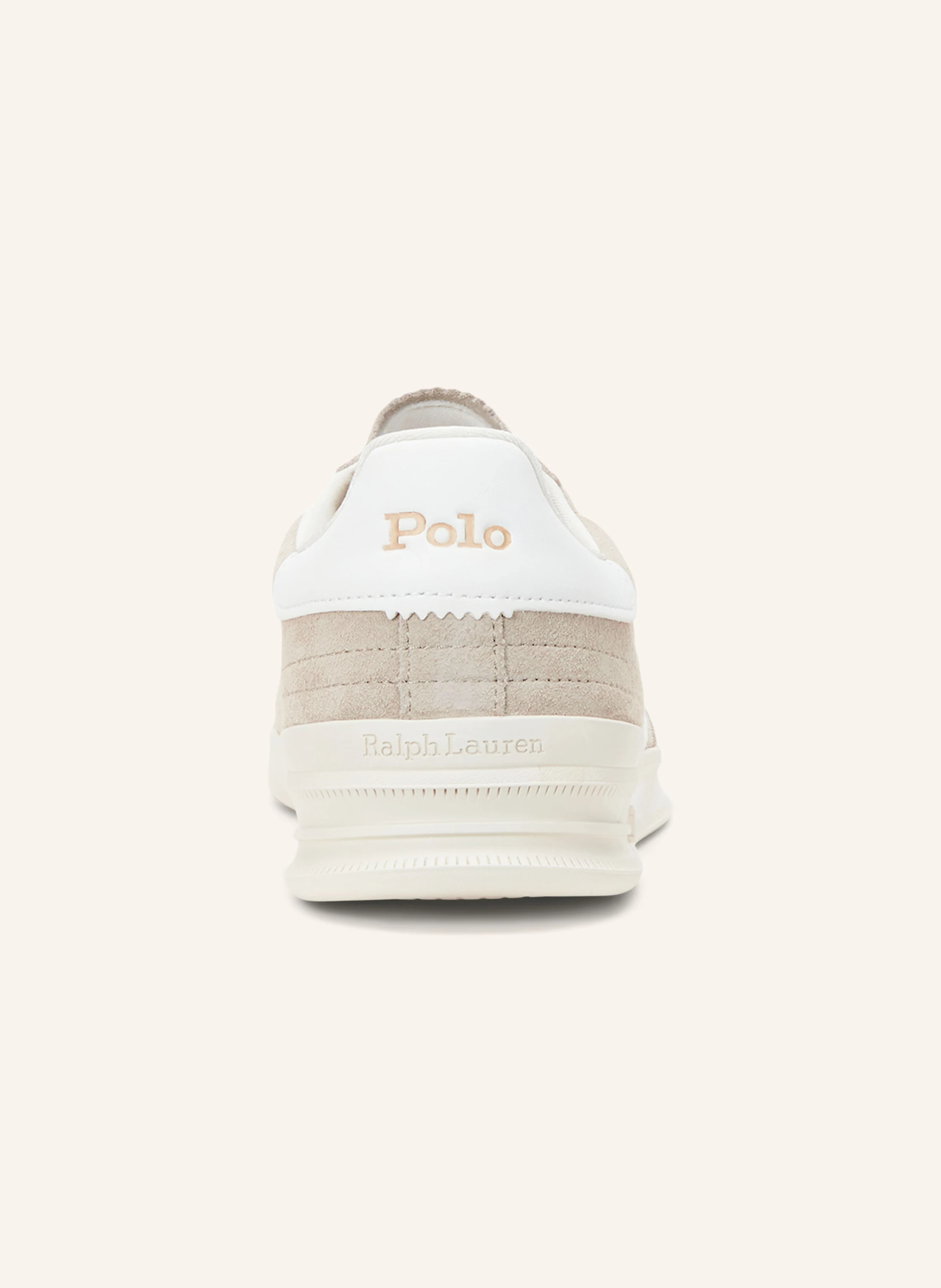 POLO RALPH LAUREN Sneaker – BEIGE / WEISS