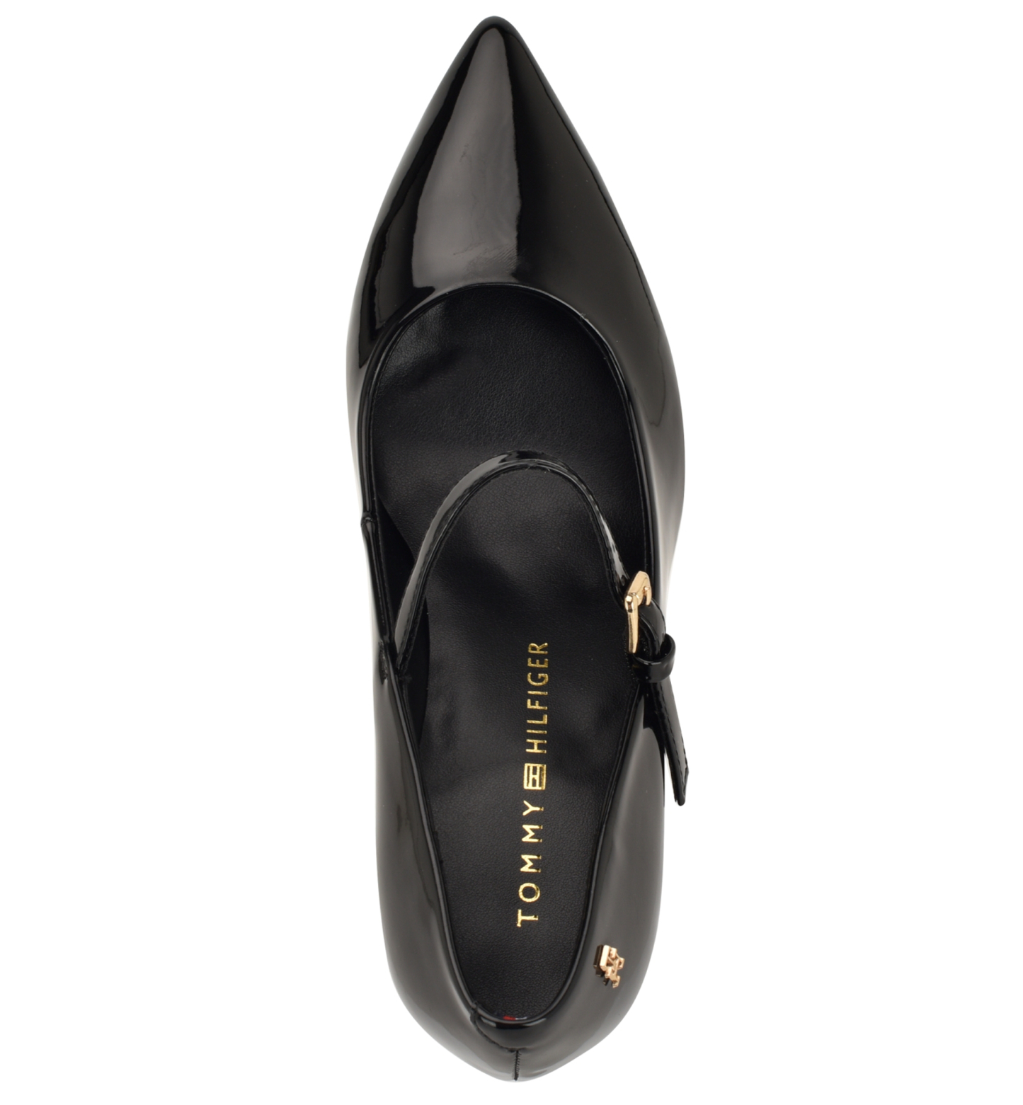 Tommy Hilfiger Women's Aveniz Mary Jane Block Heel Pump - Black