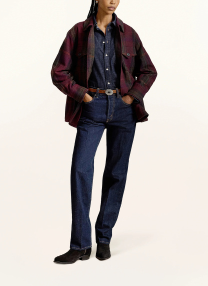 POLO RALPH LAUREN Jeansbluse – DUNKELBLAU