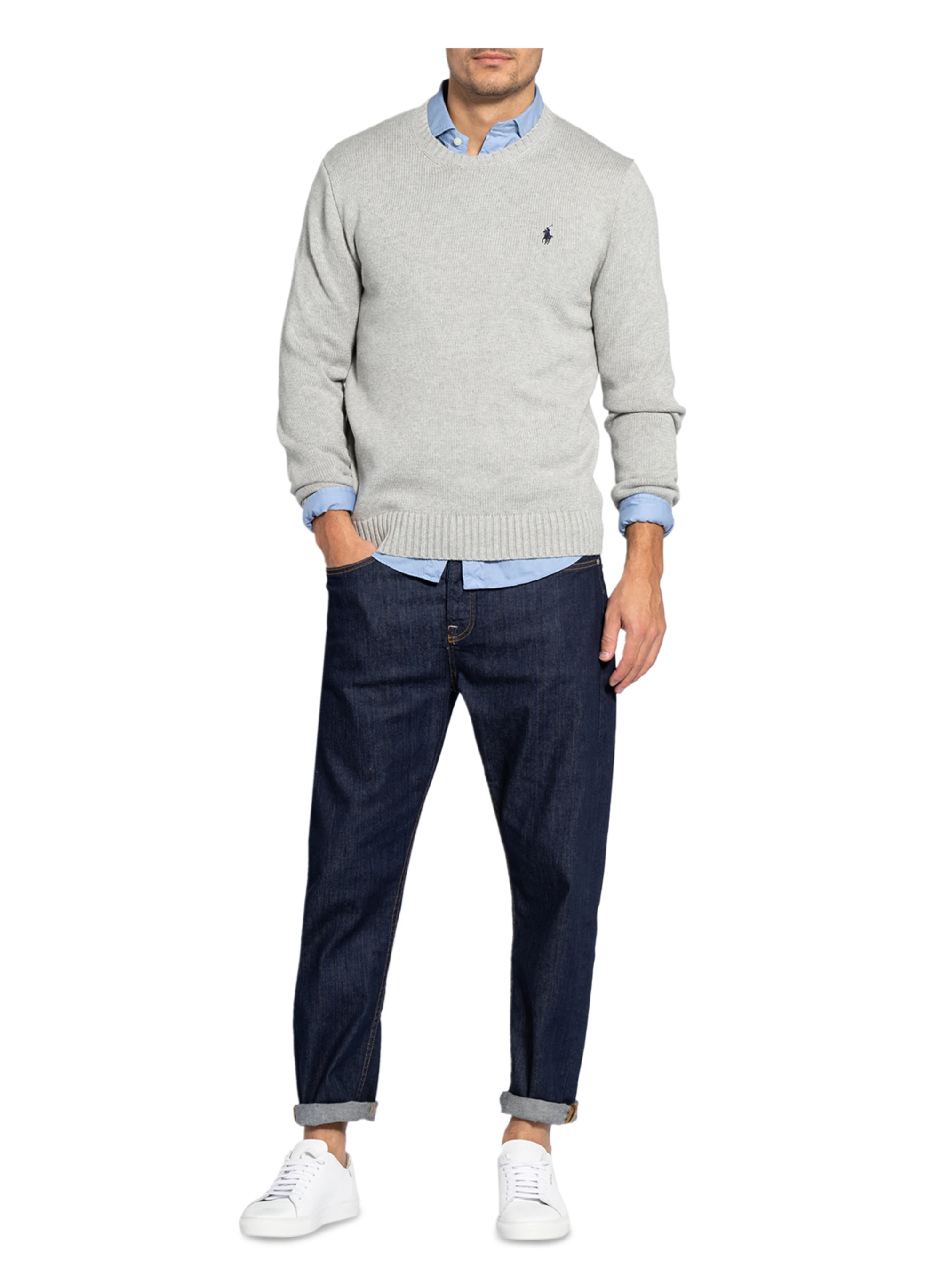 POLO RALPH LAUREN Pullover – HELLGRAU
