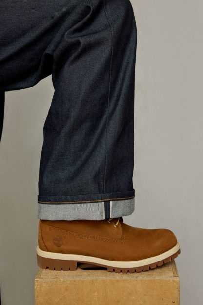 BDG Nitro Premium Selvedge Baggy Fit Jeans - Vintage Denim Dark