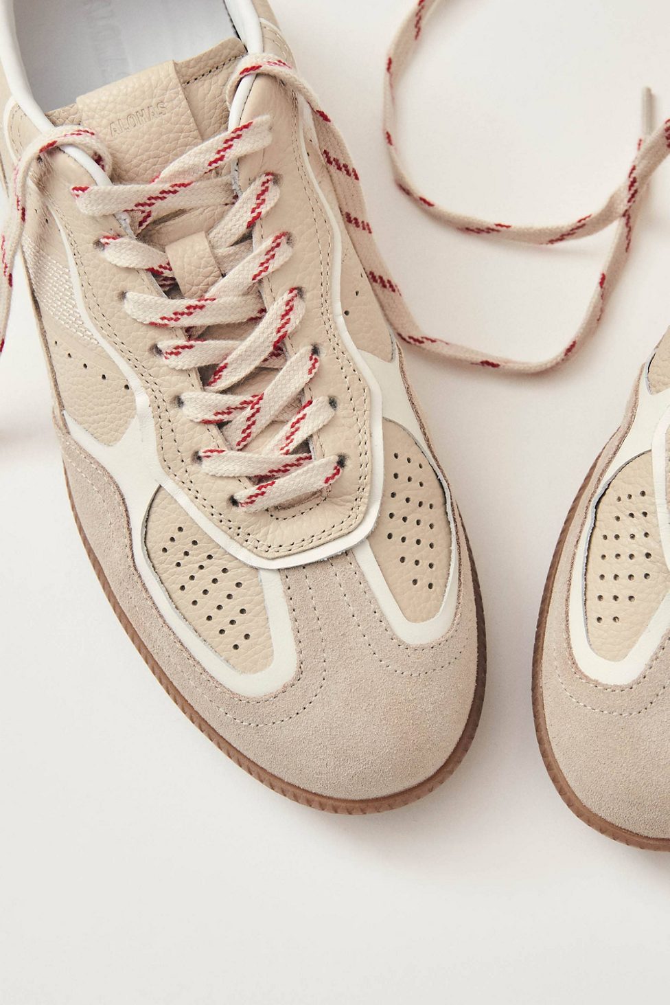 ALOHAS tb. 490 Leather Sneakers - Rife Grain Cream
