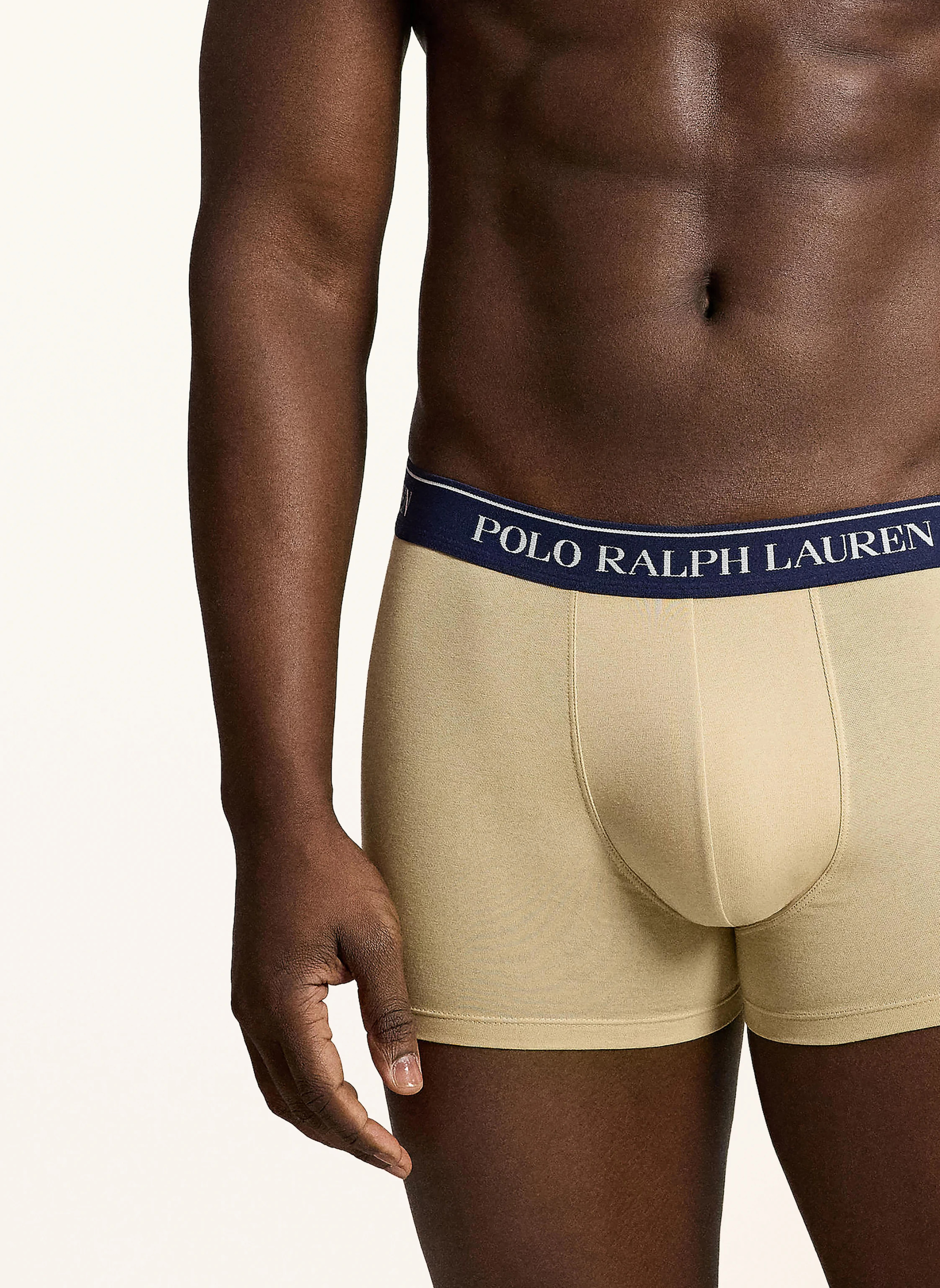 POLO RALPH LAUREN 5er-Pack Boxershorts – DUNKELBLAU / BEIGE / WEISS