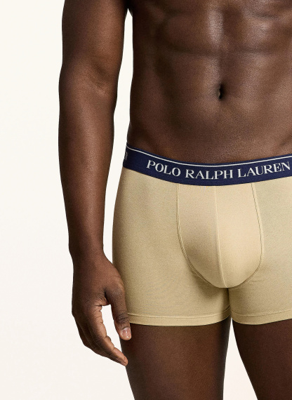 POLO RALPH LAUREN 5er-Pack Boxershorts – DUNKELBLAU / BEIGE / WEISS