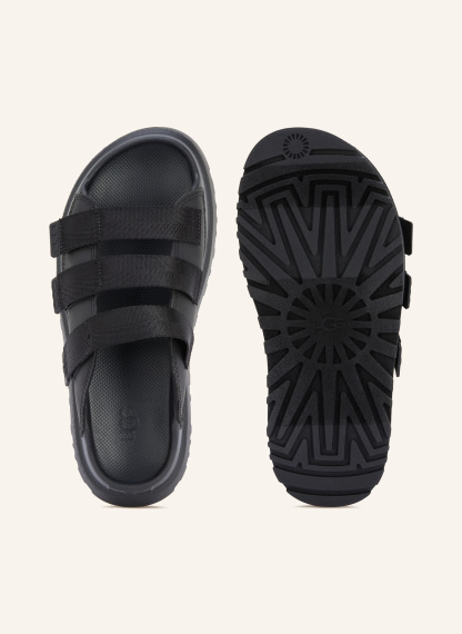 UGG Plateau-Pantoletten GOLDENGLOW – SCHWARZ