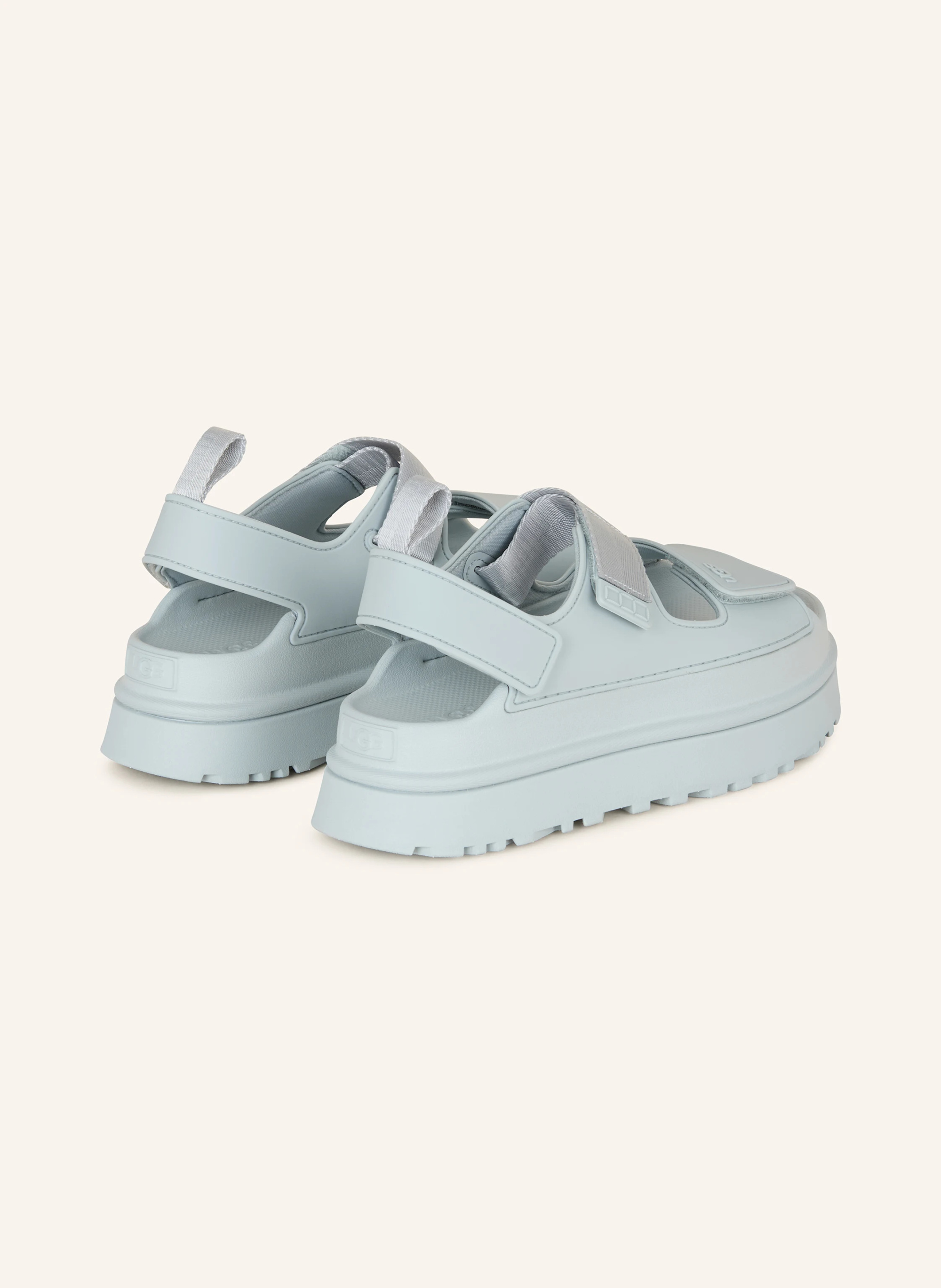 UGG Plateau-Sandalen GOLDENGLOW – HELLBLAU