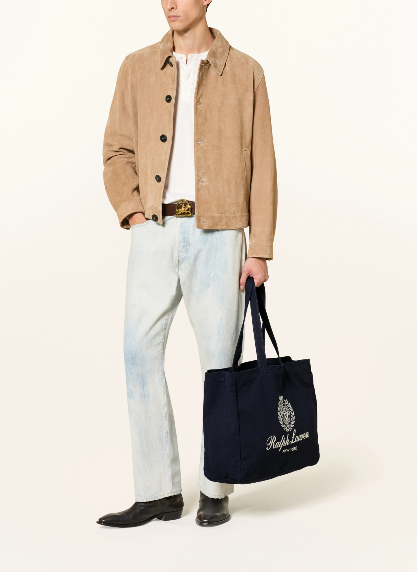 POLO RALPH LAUREN Shopper – DUNKELBLAU