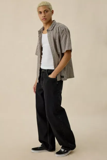 BDG Big & Baggy Fit Jeans - Flat Flint