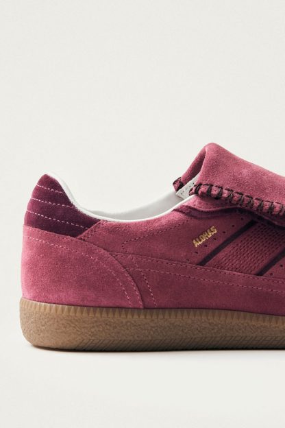 ALOHAS tb. 490 Leather Sneakers - Raspberry And Burgundy