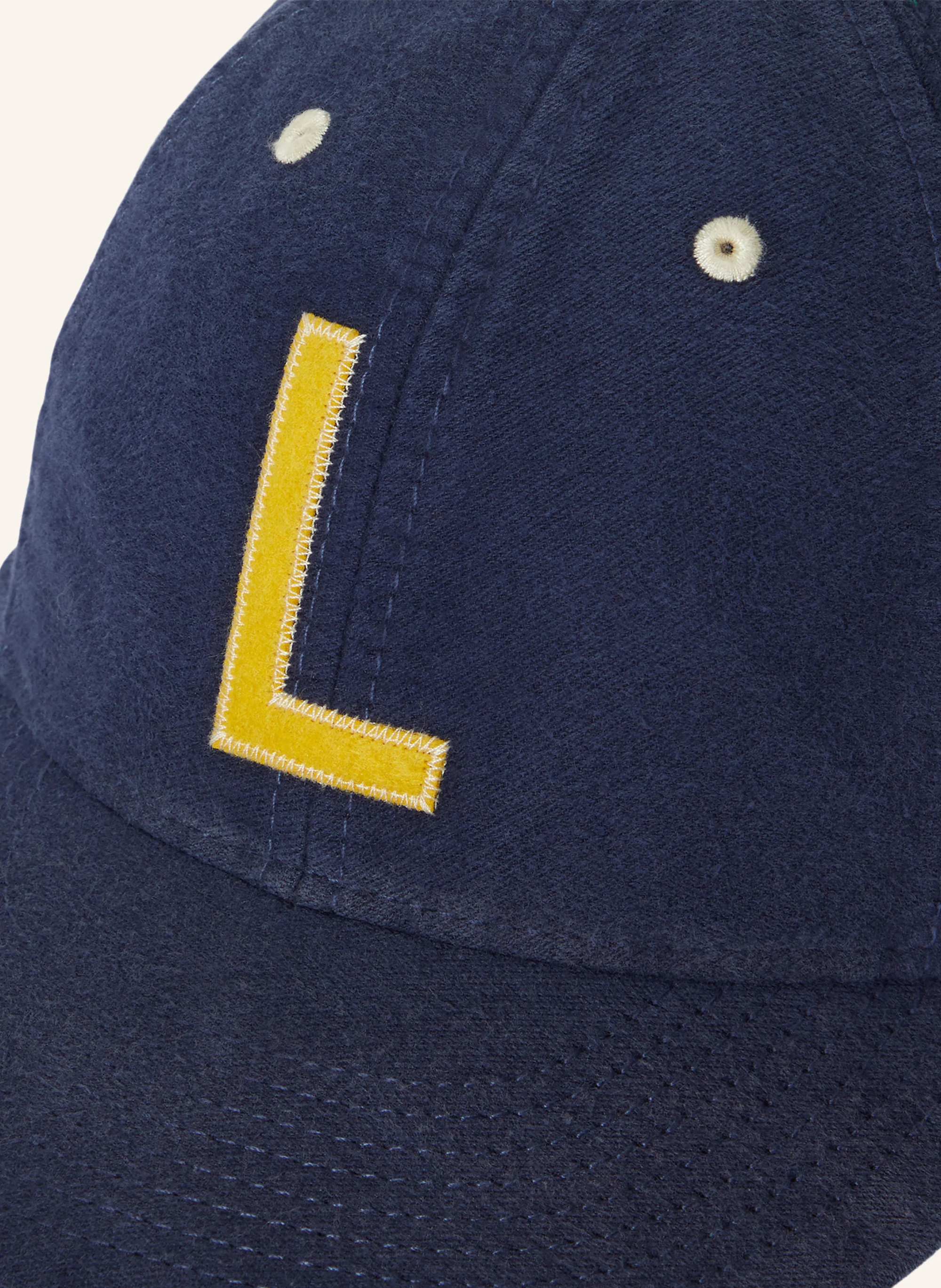 POLO RALPH LAUREN Cap – DUNKELBLAU / GELB